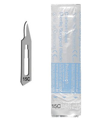 Przejdź do produktu Ostrze do skalpela nr 15c - 1szt  