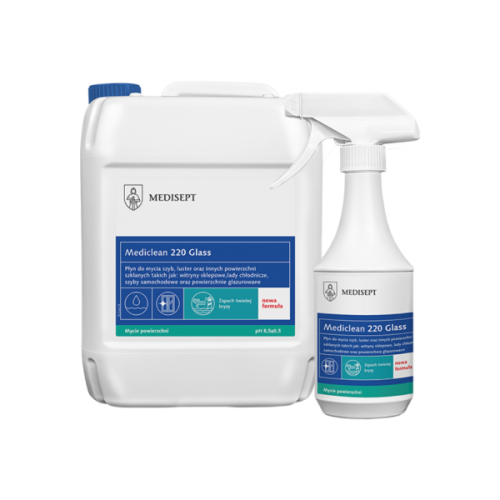 Przejdź do produktu Mediclean 220 Glass (prepARAT DO MYCIA SZYB)