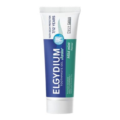 Przejdź do produktu ELGYDIUM Junior 7-12 50ml - pasta do zębów w formie żelu o smaku łagodnej mięty
