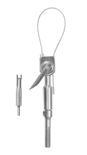 Przejdź do produktu Końcówka jednopętlowa z zamkiem do ściągania mostów 