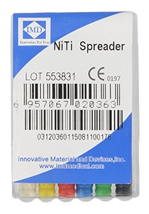 Przejdź do produktu Pilniki kanałowe NiTi (op. 6 szt.) dł. 25 mm - Spreader 15-40