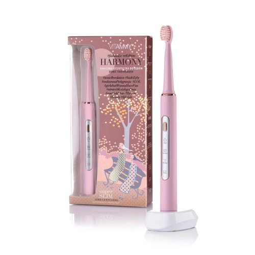 Przejdź do produktu Vitammy szczoteczka soniczna Harmony Pink - 3 tryby