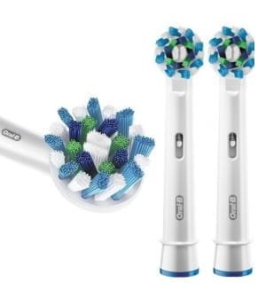 Przejdź do produktu Oral-B końcówki do szczoteczki CrossAction 2 sztuki