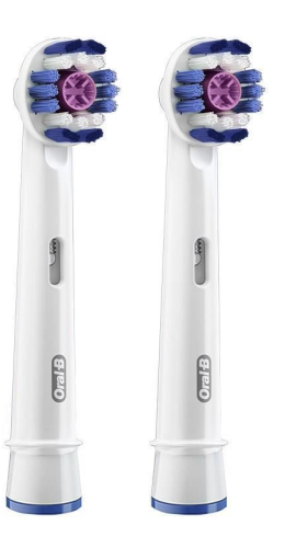 Przejdź do produktu Braun Oral-B końcówki do szczoteczki elektrycznej 3D White 2szt