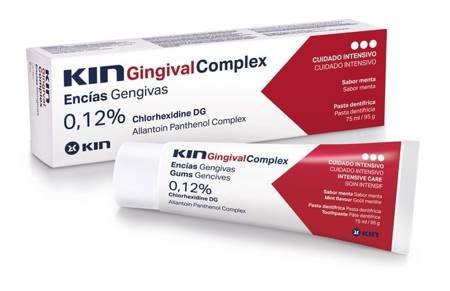 Przejdź do produktu KIN Gingival ALPANTHA Toothpaste 75ml - pasta z chlorheksydyną 0,12% do stosowania w profilaktyce chorób dziąseł i przyzębia