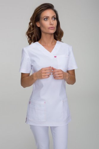 Przejdź do produktu Bluza Medyczna Krótki Rękaw Model 112-3