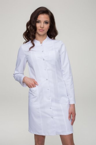 Przejdź do produktu Sukienka Medyczna (fartuch) Długi Rękaw Model 119-8