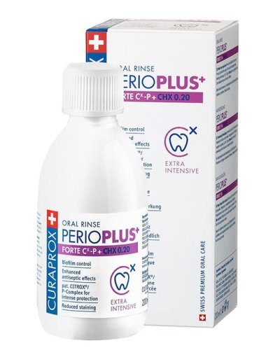 Przejdź do produktu Curaprox PERIOPLUS+ FORTE, płukanka 200ml