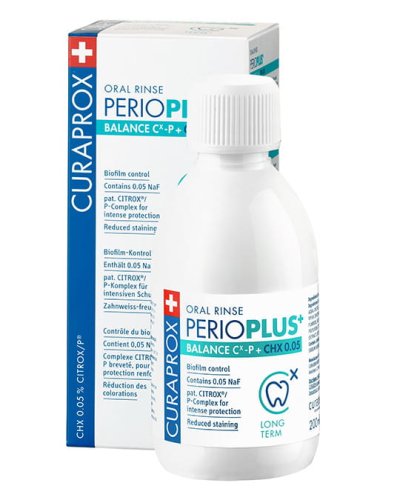 Przejdź do produktu Curaprox PERIOPLUS+ BALANCE, płukanka 200ml