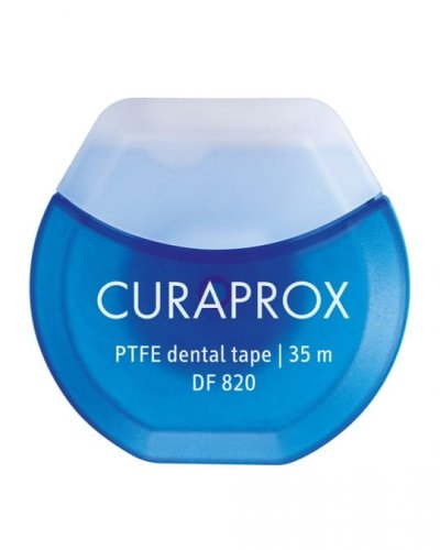Przejdź do produktu Curaprox DF 820 Taśma dentystyczna powleczona teflonem 35m