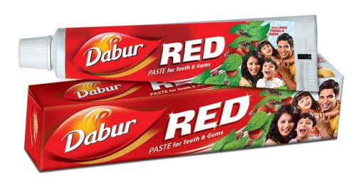Przejdź do produktu Dabur RED 200g - czerwona ziołowa pasta do zębów z imbirem, pieprzem czarnym, cynamonem, goździkami