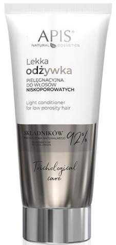 Przejdź do produktu APIS TRICHOLOGICAL CARE Lekka odżywka pielęgnacyjna do włosów niskoporowatych 200 ml