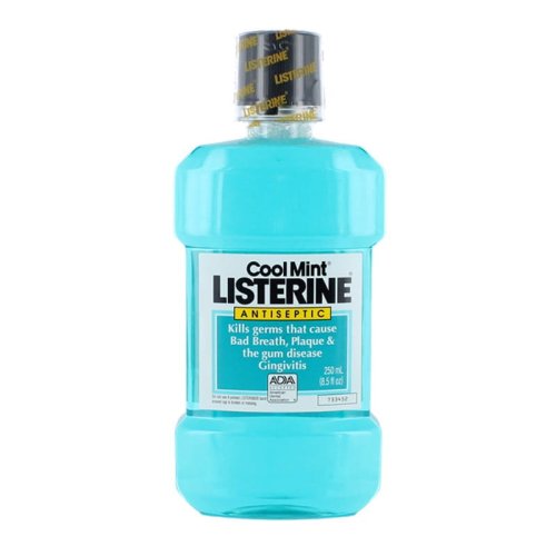 Przejdź do produktu Listerine płyn przeciw kamieniowi nazębnemu 250 ml niebieski COOL MINT