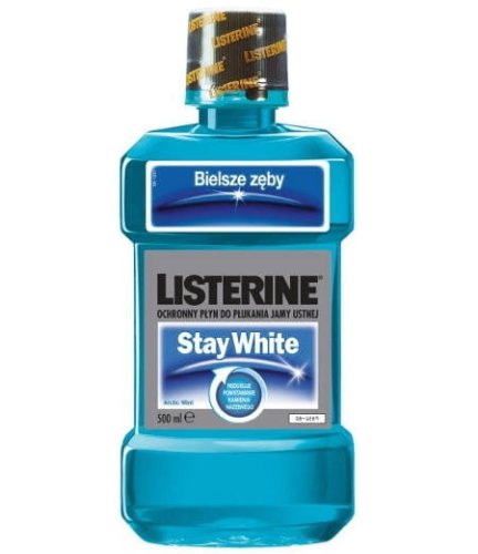 Przejdź do produktu Listerine płyn do płukania jamy ustnej Stay White 500 ml