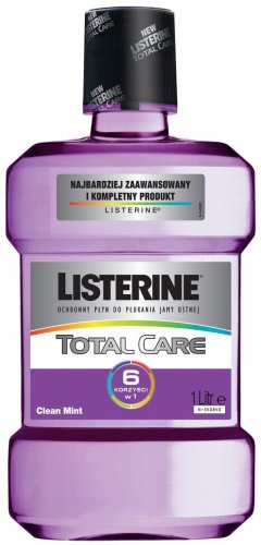 Przejdź do produktu Listerine płyn do jamy ustnej Total Care 6w1 1000 ml