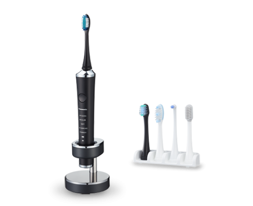 Przejdź do produktu Panasonic Szczoteczka Soniczna EW-DP52 - k Black - czarna - z dwoma silnikami