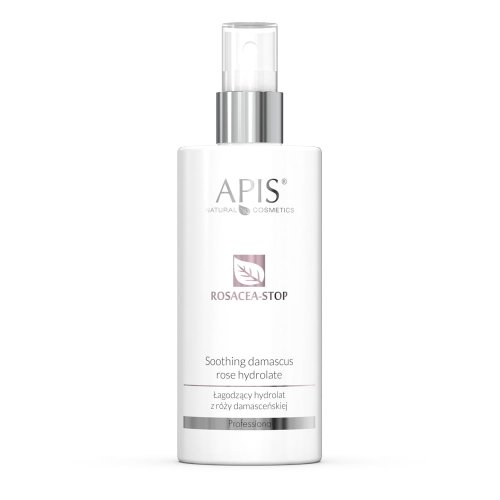 Przejdź do produktu Apis ROSACEA-STOP Łagodzący hydrolat z róży demaceńskiej, 300ml