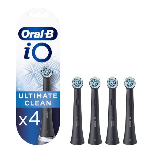 Przejdź do produktu Oral-B końcówki do szczoteczki elektrycznej iO Ultimate Clean Black  4szt
