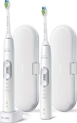 Przejdź do produktu Philips Szczoteczka Protective Clean 6100 WHITE 2-pack HX6877/34