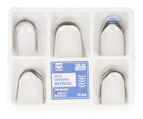 Przejdź do produktu Matryce profilowane do trzonowców 0,050 mm (zestaw 30 szt.)