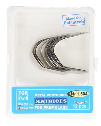 Przejdź do produktu Matryce profilowane do przedtrzonowców 0,035 mm (op. 12 szt.) prawa krawędź