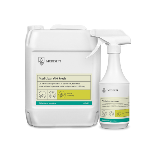 Przejdź do produktu Mediclean 610 Fresh Zapach cytrusowy 0,5L (odświeżacz powietrza)