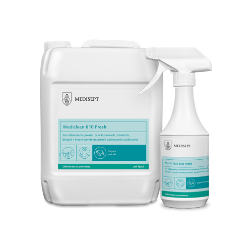 Przejdź do produktu Mediclean 610 Fresh Zapach Morski 0,5L (odświeżacz powietrza)