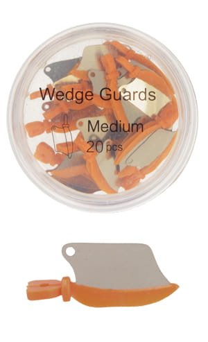 Przejdź do produktu Kliny plastikowe z metalowym separatorem (średnie) - op. 20 szt.