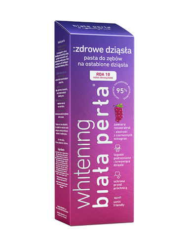 Przejdź do produktu Biała perła Specjalistyczna pasta do zębów :zdrowe dziąsła 75ml