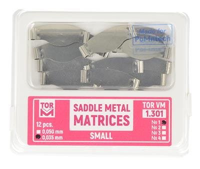 Przejdź do produktu Matryce siodłowe płaskie 0,035 mm (op. 12 szt.) małe