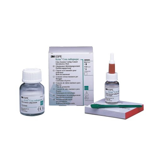 Przejdź do produktu Ketac Cem Radiopaque 3 × 33 g proszek + 3 × 12 ml płyn