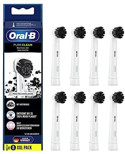 Przejdź do produktu Oral-B końcówki do szczoteczki elektrycznej Pure Clean 8szt. Activate Charcoal