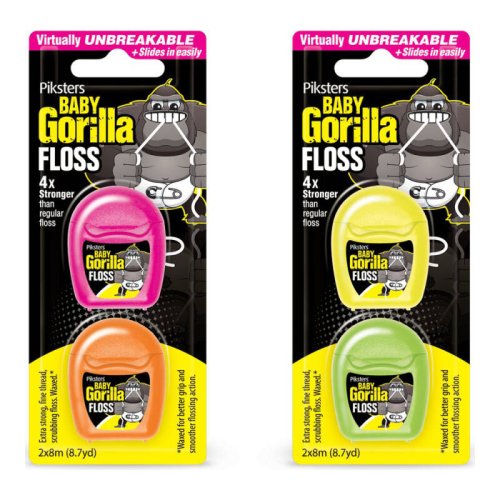 Przejdź do produktu PIKSTERS GORILLA TWIN 2x8m - nici dentystyczne super mocne