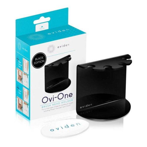 Przejdź do produktu OVIDEN Ovi-One BLACK - uchwyt na końcówki do szczoteczek elektrycznych i irygatorów