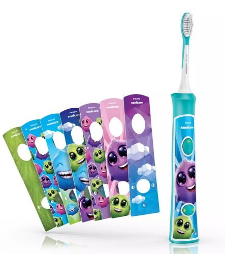 Przejdź do produktu SONICARE Philips Szczoteczka for KIDS AQUA Stickers HX6322/04 z Bluetooth