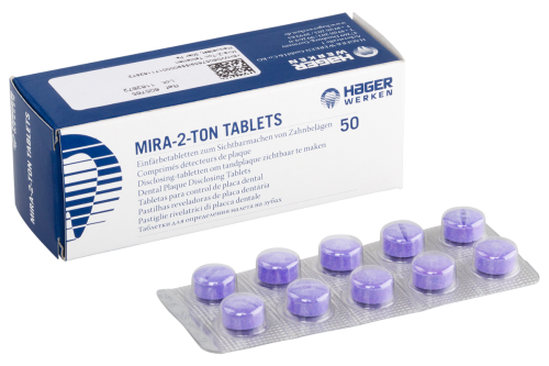 Przejdź do produktu MIRADENT zMira-2-Ton 50szt. tabletki do identyfikacji płytki nazębnej
