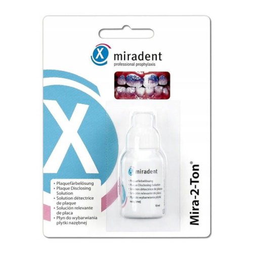 Przejdź do produktu MIRADENT Mira-2-Ton 10ml płyn do identyfikacji płytki nazębnej (MAŁY)