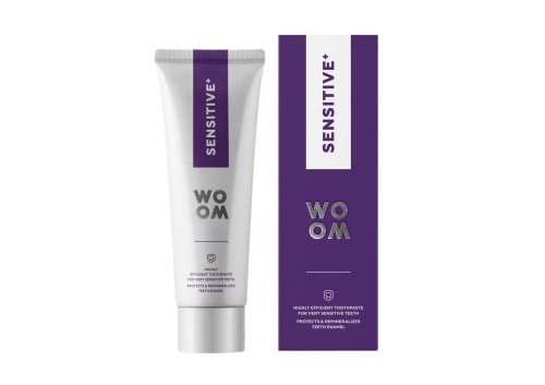 Przejdź do produktu WOOM+ Sensitive 75 ml - pasta do bardzo nadwrażliwych zębów.