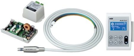 Przejdź do produktu Tytanowy mikrosilnik NLX plus z podświetleniem, zestaw + panel sterujący