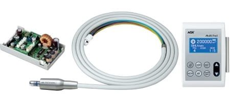 Przejdź do produktu Tytanowy mikrosilnik NLX nano z podświetleniem LED, zestaw + panel sterujący