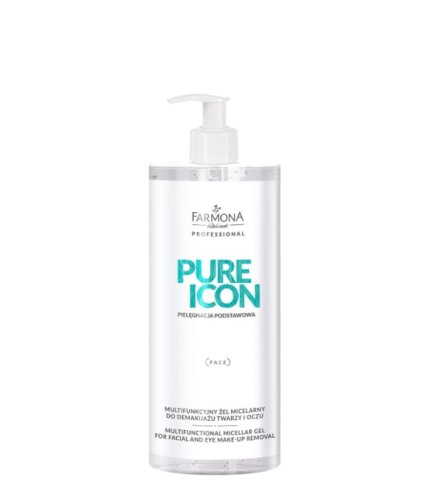 Przejdź do produktu Farmona PURE ICON Multifunkcyjny żel micelarny do demakijażu twarzy i oczu 500ml