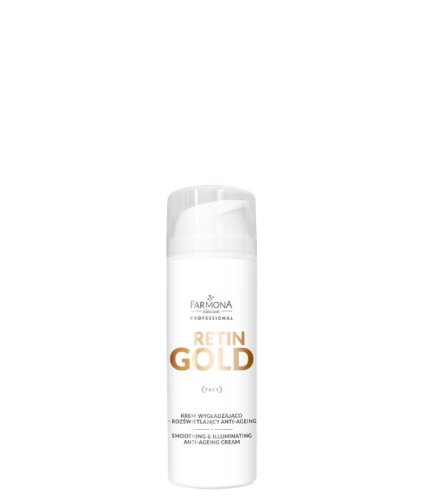 Przejdź do produktu Farmona RETIN GOLD Krem wygładzająco - rozświetlający anti age 150ml
