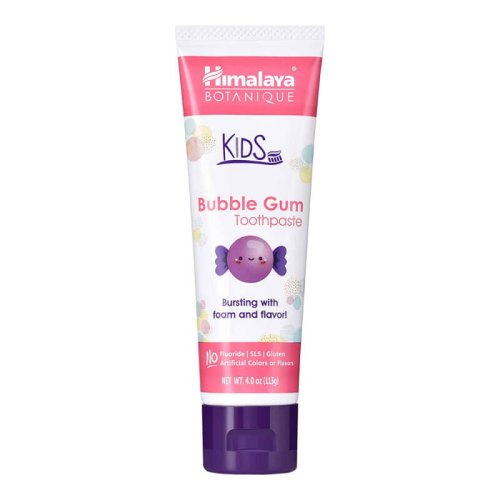 Przejdź do produktu HIMALAYA Kids Bubble Gum 80g - pasta do zębów dla dzieci o smaku gumy balonowej