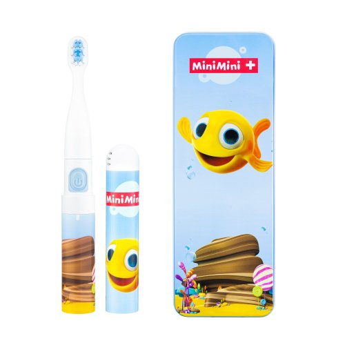 Przejdź do produktu Vitammy szczoteczka soniczna dla dzieci 3+ PROSONIC SMILE MiniMini+ RYBKA