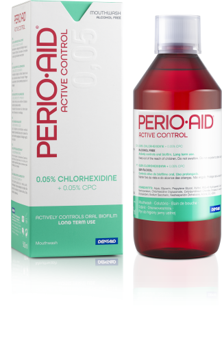Przejdź do produktu PERIO·AID ACTIVE CONTROL 0,05% płyn do płukania jamy ustnej 500ml