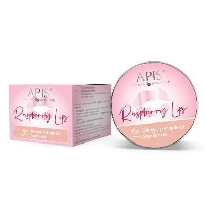Przejdź do produktu Apis Raspberry Lips Cukrowy peeling do ust 10ml