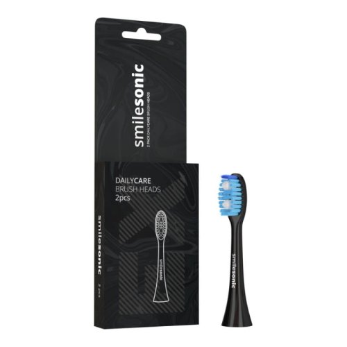 Przejdź do produktu SMILESONIC DailyCare BLACK 2szt. - końcówki do codziennego szczotkowania zębów