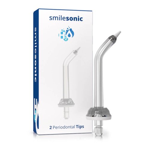 Przejdź do produktu SMILESONIC Periodontal Tips 2szt. - dysze poddziąsłowe do irygatorów Smilesonic H2O