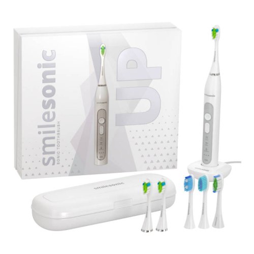 Przejdź do produktu SMILESONIC UP White 1szt. - szczoteczka soniczna z regulacją intensywności szczotkowania