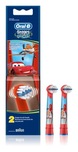 Przejdź do produktu Oral-B końcówki do szczoteczki dla dzieci AUTA 2szt